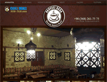 Tablet Screenshot of kahvecibaba.net